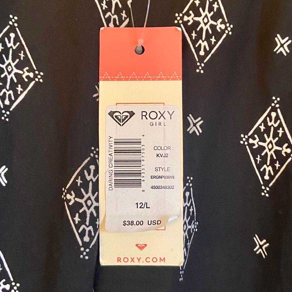 Girls NWT Roxy pants - Picture 4 of 7